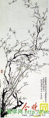 王连宏作品梅花（国画）