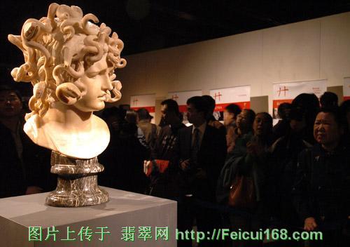 意大利国宝美杜莎雕塑首次来华展出 (图)