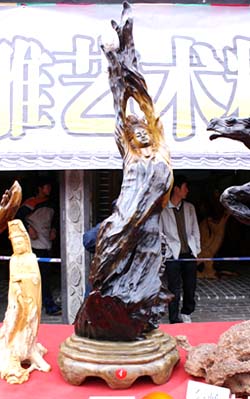 四川芦山根雕