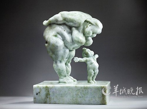 “翡翠胖妞”也是一种艺术突破