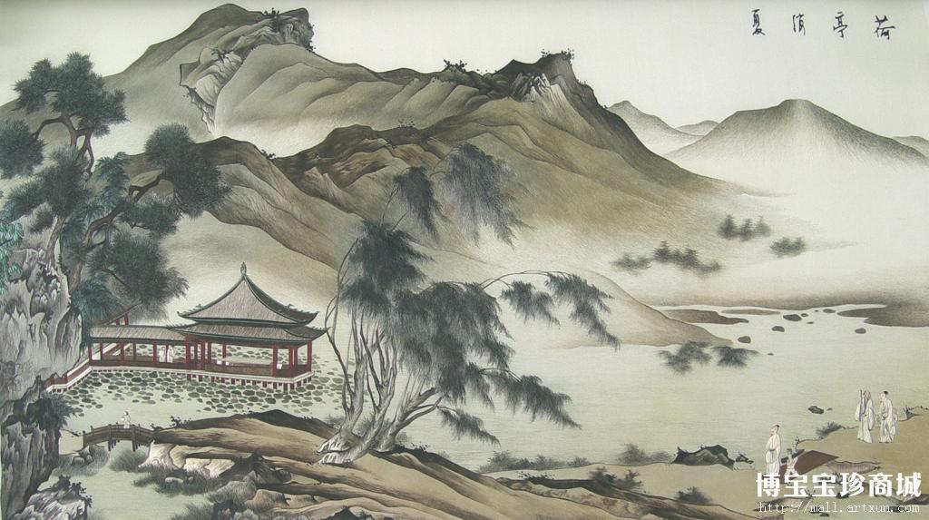 工艺品刺绣未来有大幅收藏空间