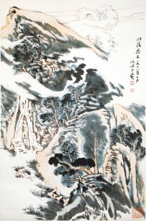 陆俨少作品雁荡泉石赏鉴(图)