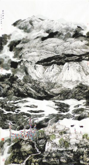 张留成：第一个探索雪域山水的画家