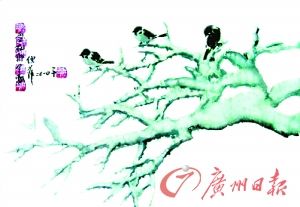 倪萍自学成才画水墨 范曾说她可卖画为生