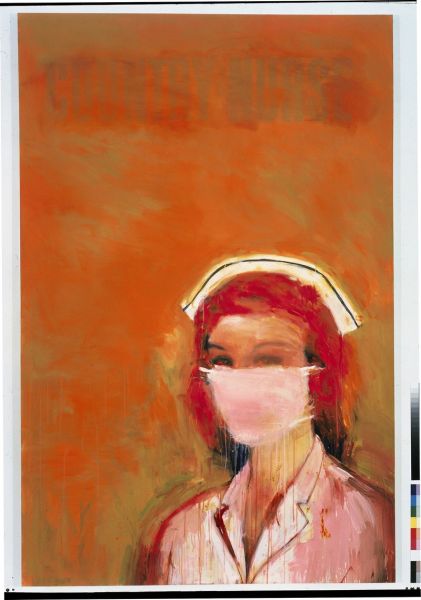 理查德?普利斯2003 年作《乡村护士》伦敦佳士得172 万欧元成交 2009 年6 月30 日