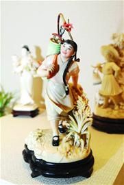 牙科医生的牙雕情缘(图)