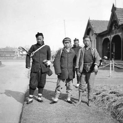 高尔夫球场是的球童