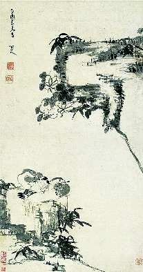 八大山人《竹石鸳鸯》又破亿元