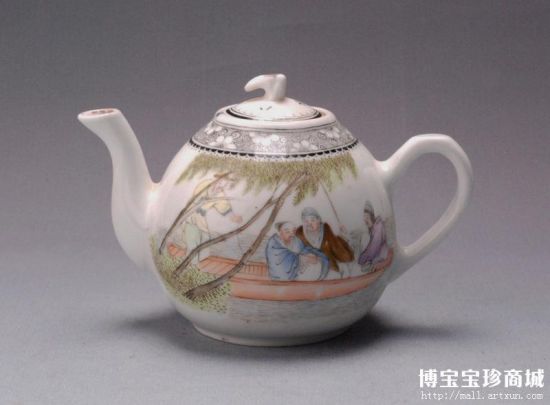 精美陶瓷壶器美轮美奂清新优雅