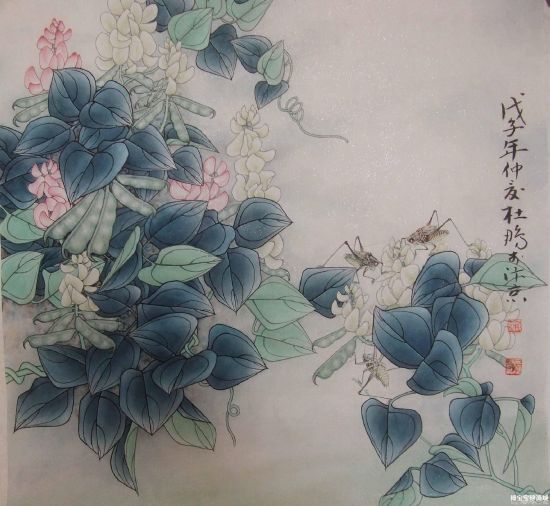 杜鹏工笔画：细腻之间不失庄重大气之风