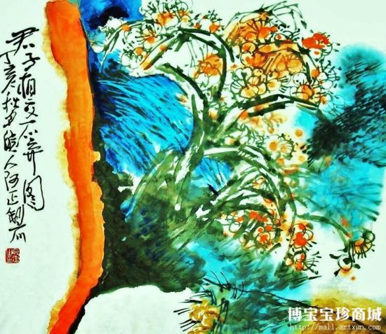 耿自正君子相伴（图片来源 博宝宝珍商城）