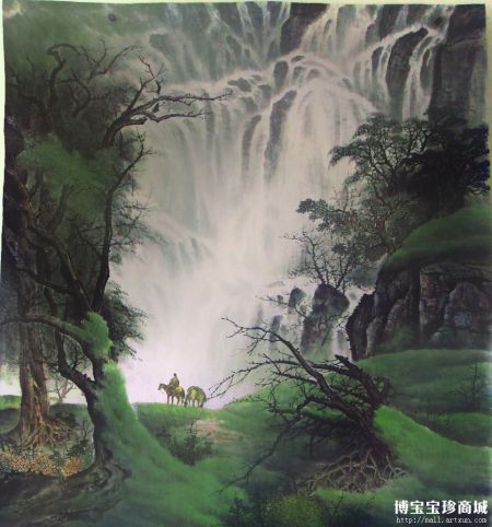 明理山中无雨，湿人衣 （图片来源：博宝宝珍商城）