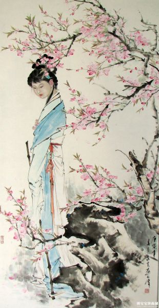 现代装饰绘画：带你领略非凡的柔媚温情