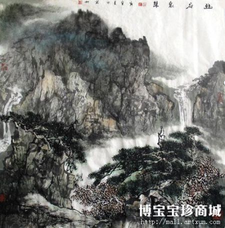 韩茗妍国画作品备受藏家青睐