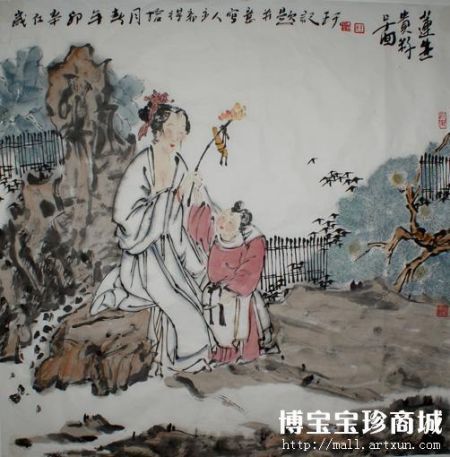 女性题材优秀美术作品赏析：温婉的升腾