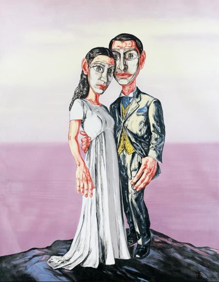 曾梵志 A 系列之三：婚礼