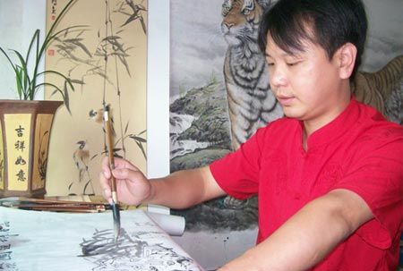 画家李志鸿艺术简介(图)