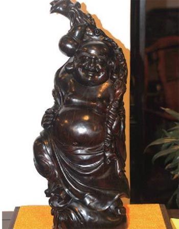 小叶紫檀弥勒佛