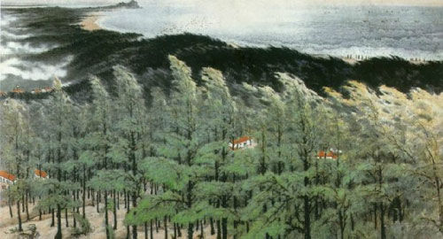 岭南画派代表人物关山月山水画欣赏