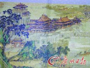 835万颗钻石镶成清明上河图
