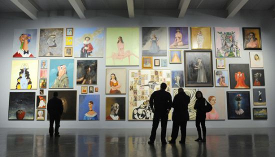 George Condo新展开幕成纽约艺术大派对(图)