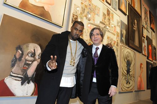 Georg Condo和Kanye West