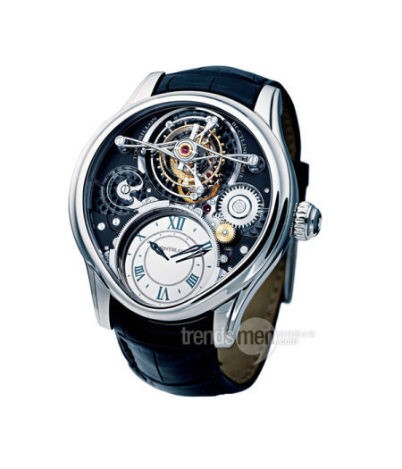 　万宝龙维莱尔1858系列Tourbillon Bi-Cylindrique陀飞轮表