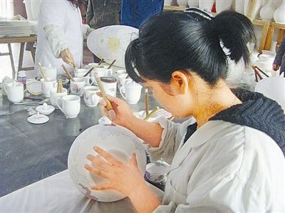 湖南醴陵：精美的中国瓷器(图)