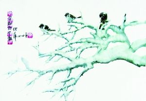 倪萍画作拍得118万 画值钱还是人值钱？(图)