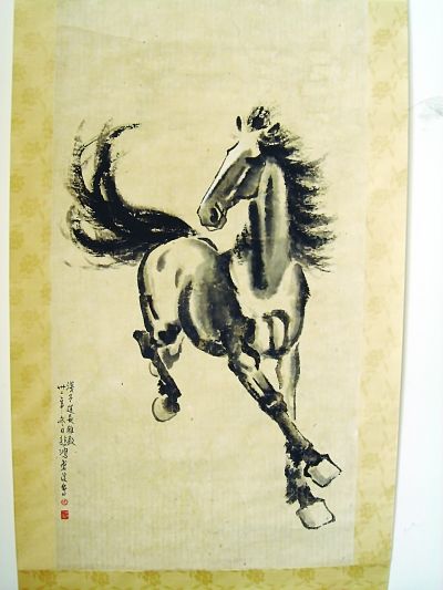 藏家百万淘来徐悲鸿画作 勾起廖静文尘封记忆