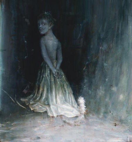 韦嘉，拈指笑处一言无Ⅱ，180x160cm，布面丙烯，2010