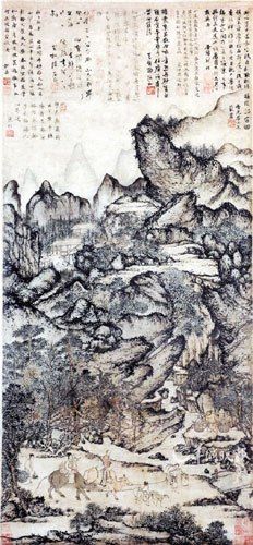 王蒙估价两亿画有望刷新中国拍卖纪录