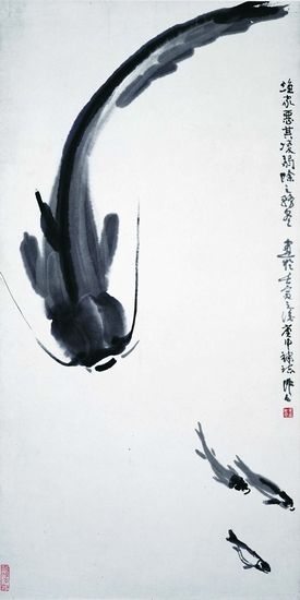上海举行吴作人素描与中国画作品展(图)