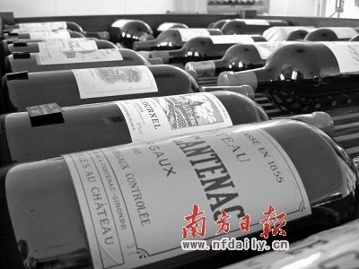 游资热炒红酒 2010年各大名庄酒价涨20%