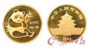 1982年无面值熊猫金币价格已超4万