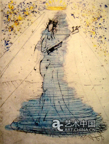 达利《Petits Nue Ronsard》