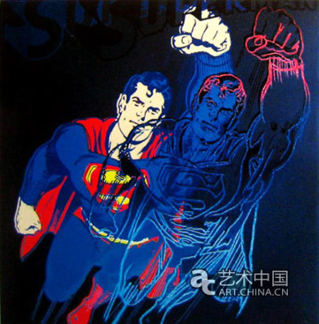 沃霍尔《超人》