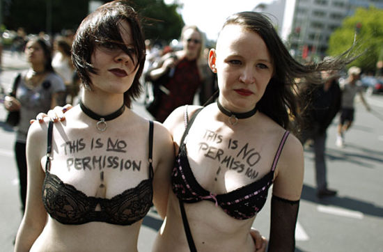 德国柏林的荡妇游行