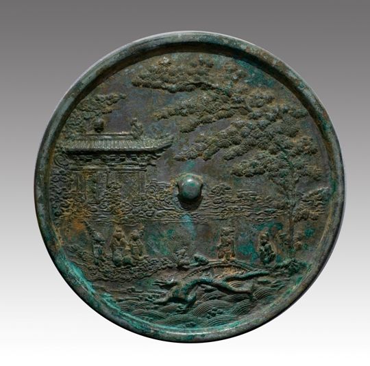  泓盛2011秋季拍卖会铜镜专场 宋月宫镜 