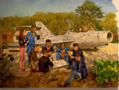 刘小东的《金城小子》