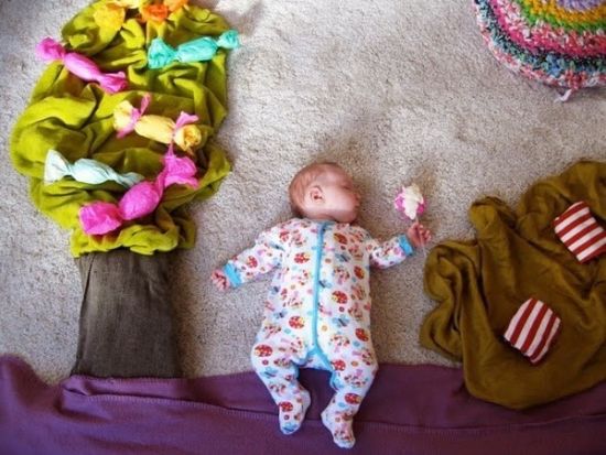 新生宝宝的最萌艺术造型