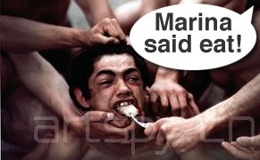 玛丽娜?阿布拉莫维奇行为艺术遭投诉(图)