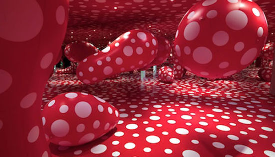 焦虑仙境：蓬皮杜中心的草间弥生回顾展