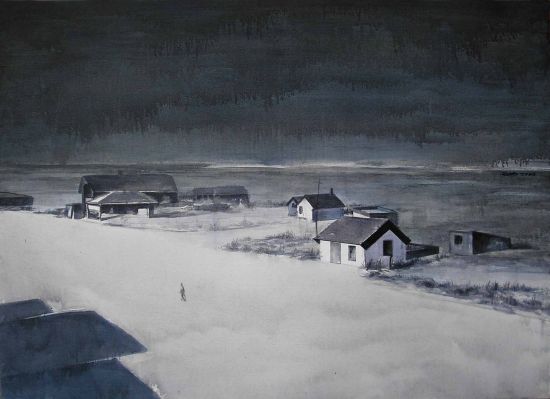 岳杨作品：白夜 2009年