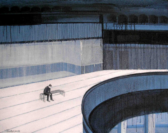 岳杨作品：城 2008年