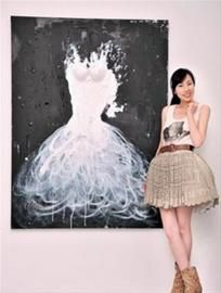 上海昙花一现的美女艺术家