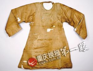 重庆境内发现的唯一龙袍