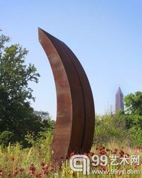 亚特兰大植物园夏季展中展出的现代雕塑作品