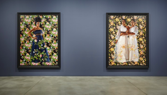 “Kehinde Wiley：一种优雅的经济学”， Sean Kelly画廊展览现场，纽约。