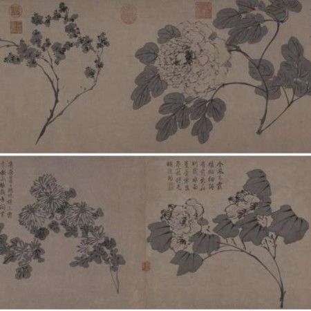 情韵墨花